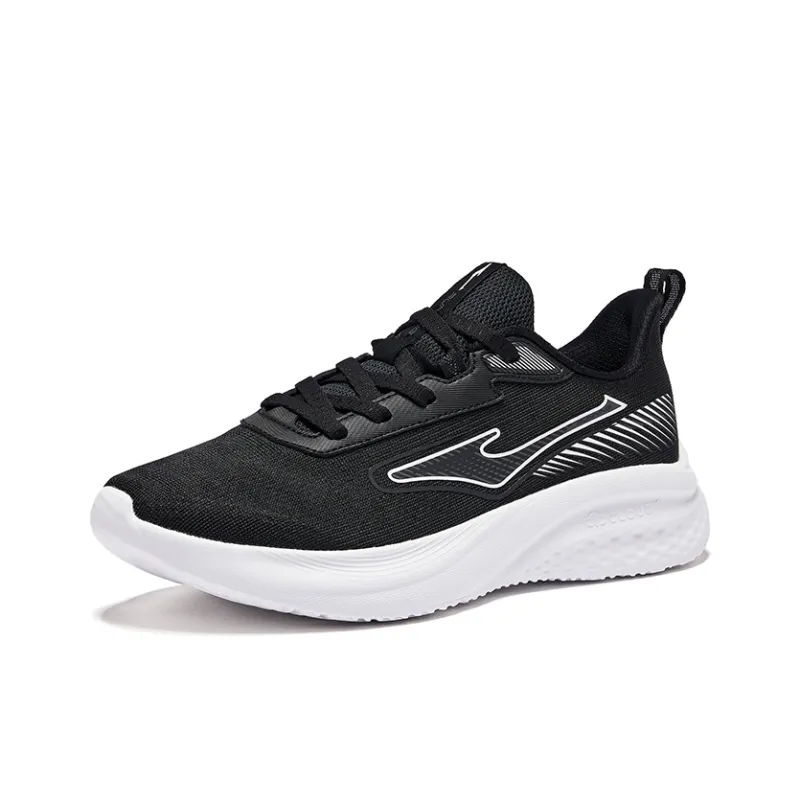 Erke Running Shoes Women's Low Top Jet Black-2