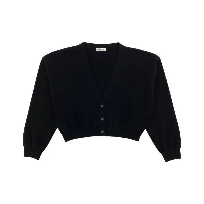 Alaia Cashmere Sweaters Women's Black-0