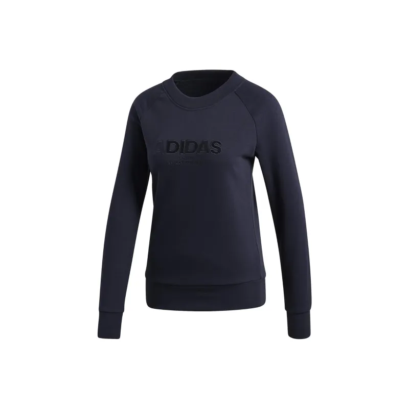 Adidas ESSENTIALS Sweatshirt Women's Blue-0