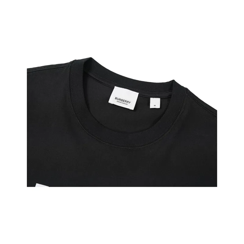 Burberry Horseferry Print Cotton T shirt-3
