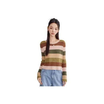 A21 Knitwear Women's Olive Green