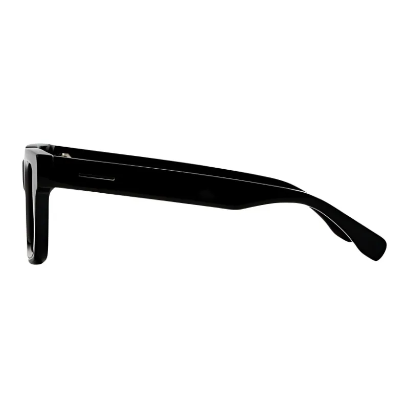 ZARA Acetate Cellulose Triacetate Square Sunglasses Men's Black-2