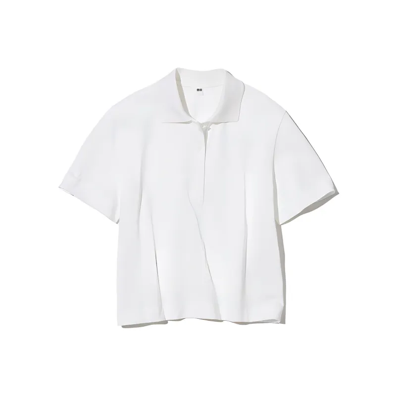 UNIQLO Polo Shirts Women's White-0