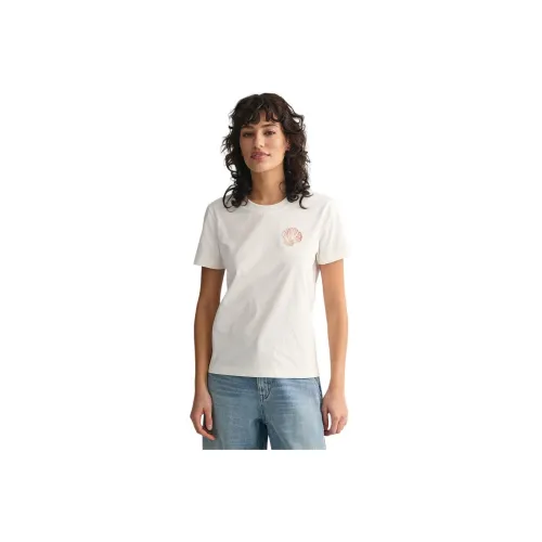 GANT T Shirt Women's Eggshell White