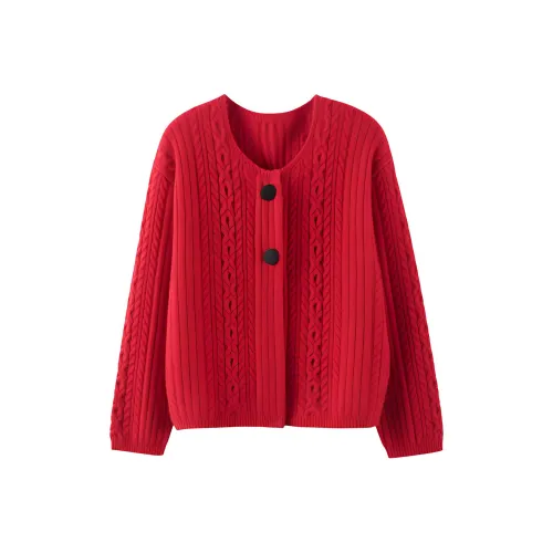 MAIGRE SIMHAT Cashmere Sweater Women's Red