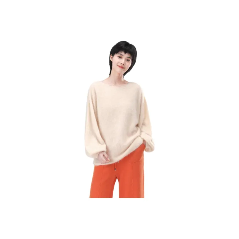 MAIGRE SIMHAT Cashmere Sweater Women's Beige-0
