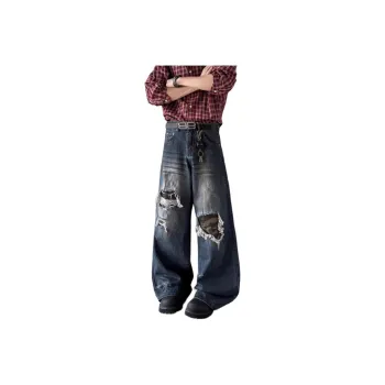 DAFK Jeans Men Vintage Blue