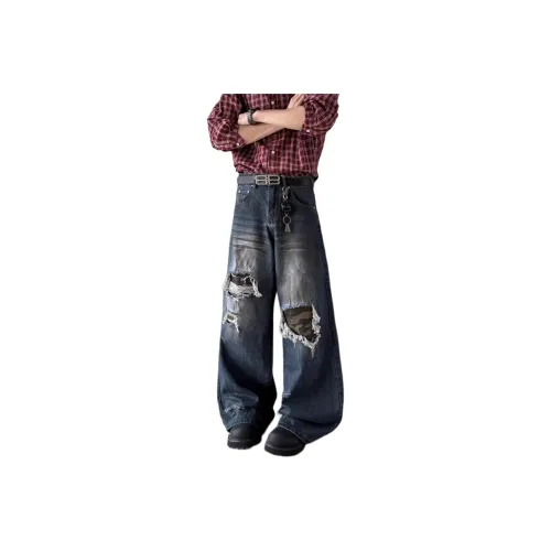 DAFK Jeans Men Vintage Blue