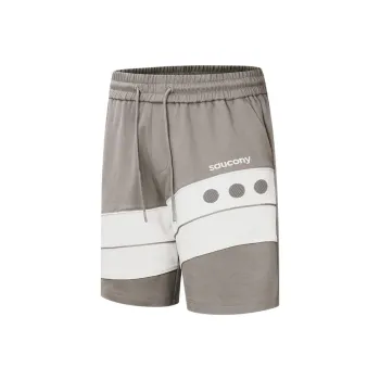 Saucony Casual Shorts Unisex Gray White