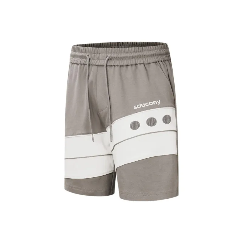 Saucony Casual Shorts Unisex Gray White-0