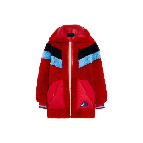 COACH Jackets Women's Red