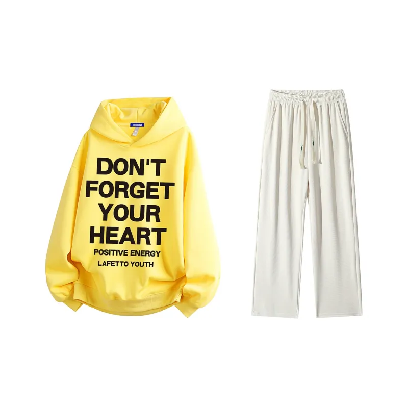 Lafetto Sweatshirt Sets Unisex-20