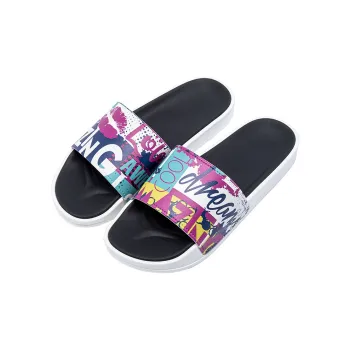 NAIHUO Summer Men's Sandals Outerwear Indoor Home Bathing Fashion Single Strap Slippers