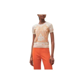 HERMES Cashmere Sweaters Women's Beige