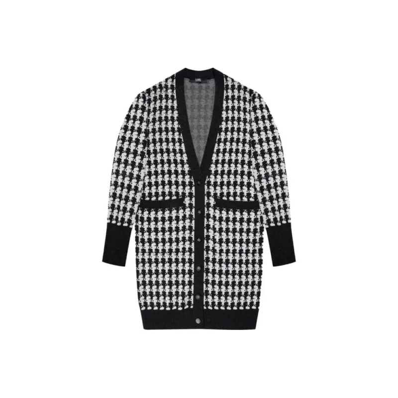 KARL LAGERFELD / Karl Lagerfeld Jeans Knitwear Women's Black/White-0