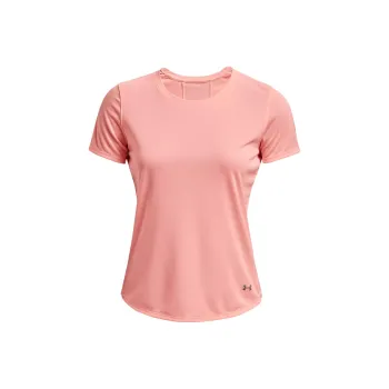 Under Armour Set in Sleeve T Shirt Women's Red Sand Pink