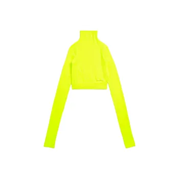 Balenciaga Turtleneck Cropped Top