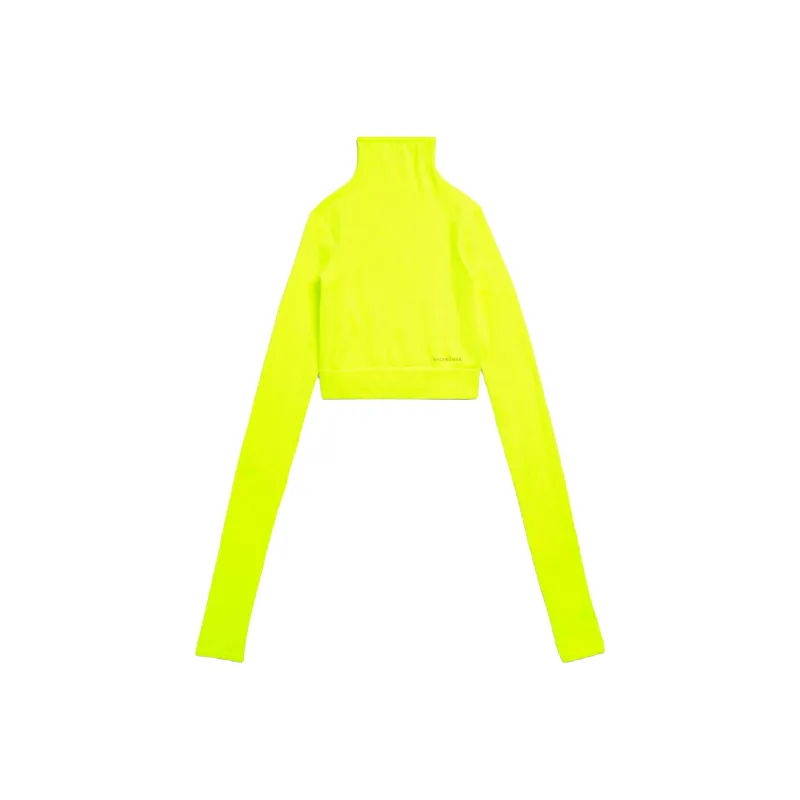 Balenciaga Turtleneck Cropped Top-0