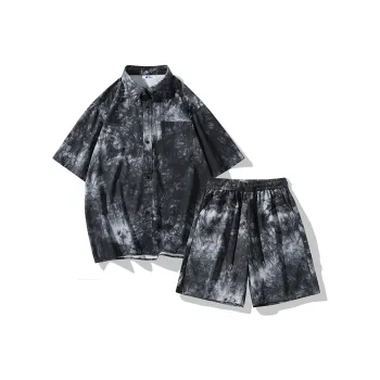 Warrior Huichao Riding The Wind Collection Shirt Matching Set Unisex Blue
