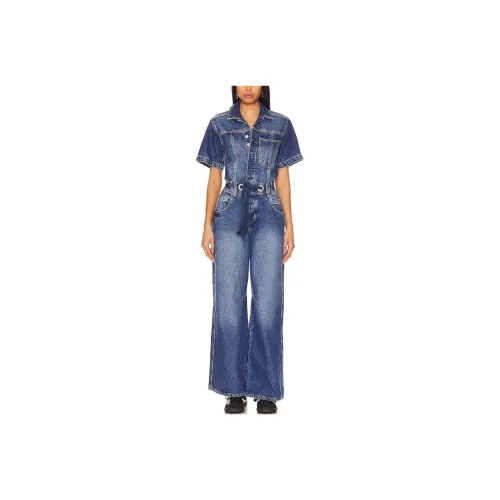 FREE PEOPLE Bodysuits Women's Blue Sea Corner