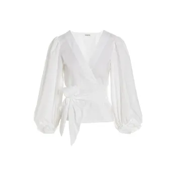 PAROSH Shirts Women's White