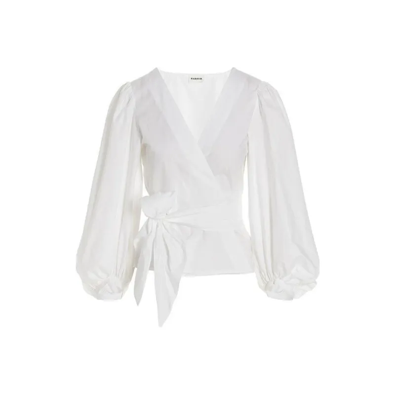 PAROSH Shirts Women's White-0