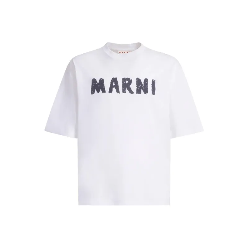 MARNI Logo Print T shirt-0