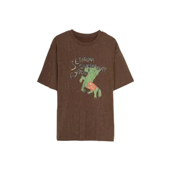 SETIROM T Shirts Women's Coffee