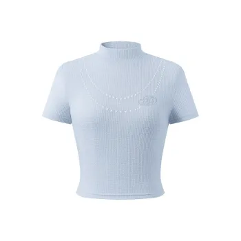 Three Quarters T-Shirt Women's Blue