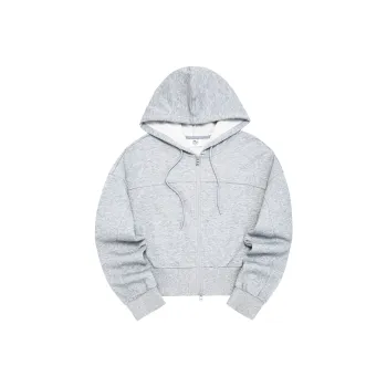 Erke Sweatshirt Coat Women's Mica Heather Gray