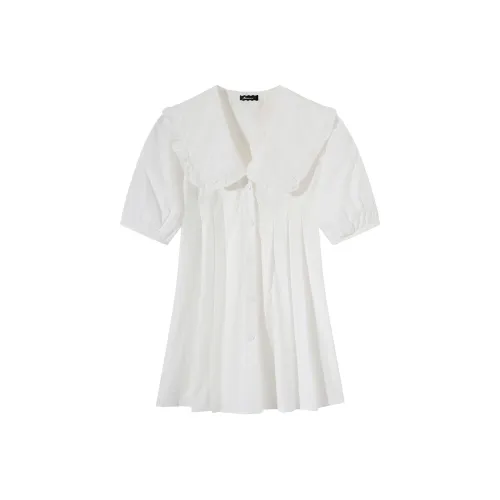 Adeworn Shirts Women's White