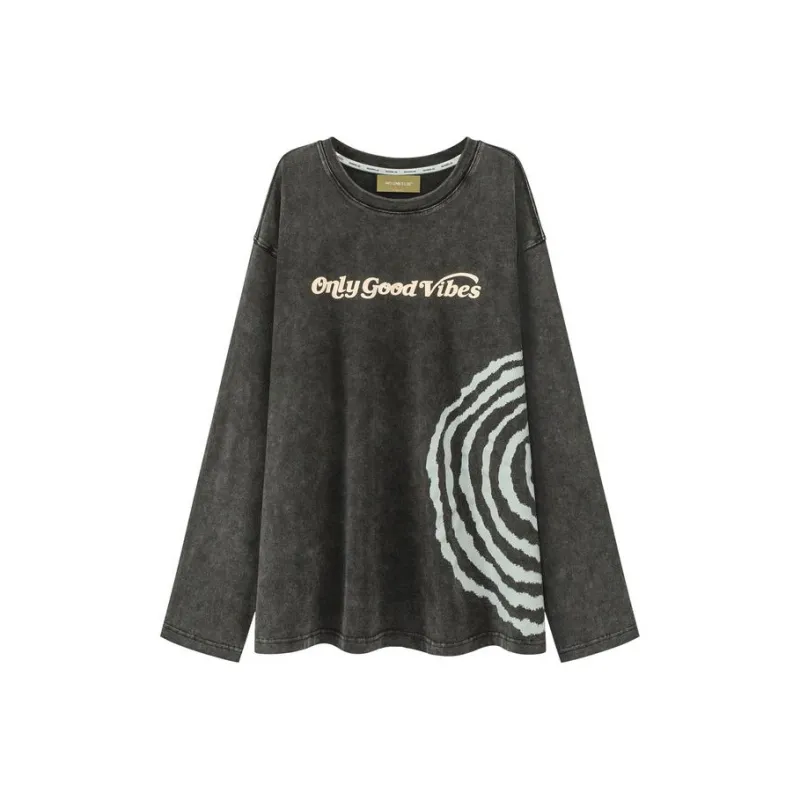NO ONE ELSE T Shirt Women's Black Gray-0