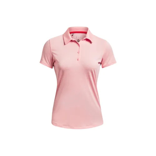 Under Armour UA Playoff Polo Shirt Women's Pink