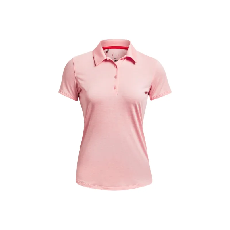 Under Armour UA Playoff Polo Shirt Women's Pink-0