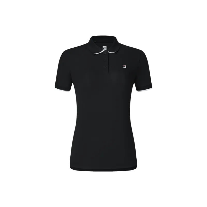 FILA Polo Shirt Women's Undercurrent Black-0