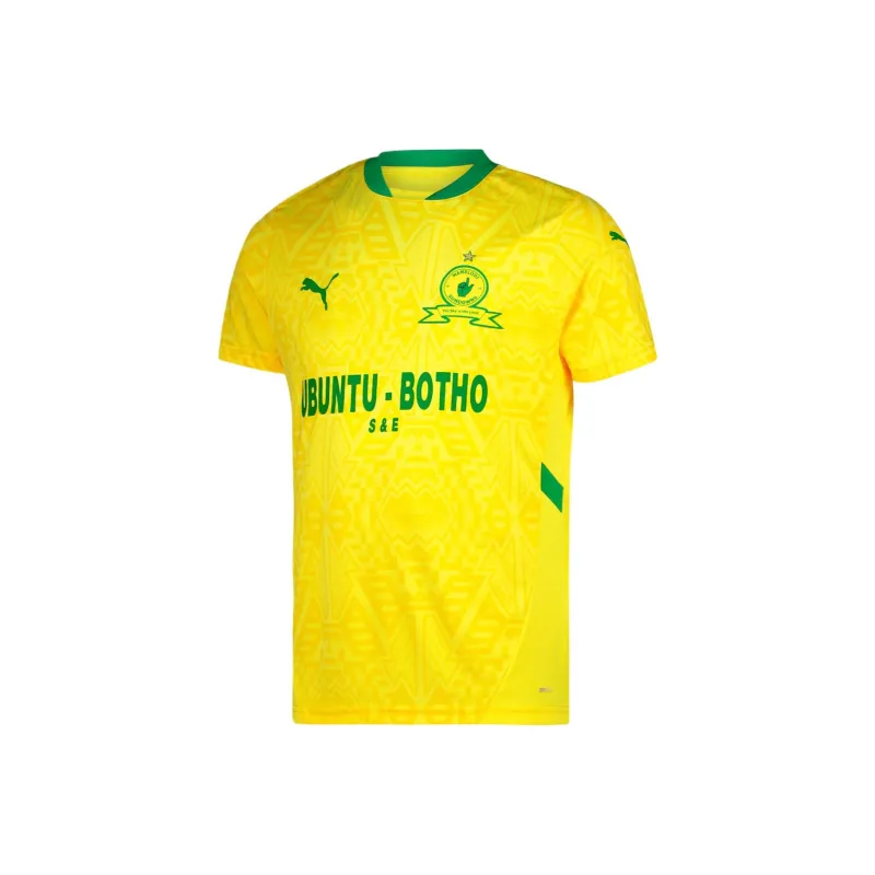 PUMA DRYCELL Mamelodi Sundowns Soccer Jerseys Men's Yellow-0
