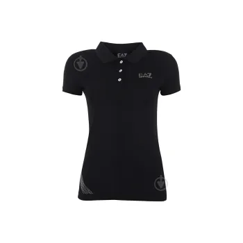 EMPORIO ARMANI EA7 Polo Shirt Women's Black