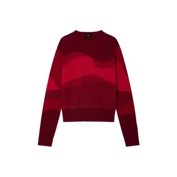 THEORY Chinese New Year SS23 Cashmere Sweaters Women's Red