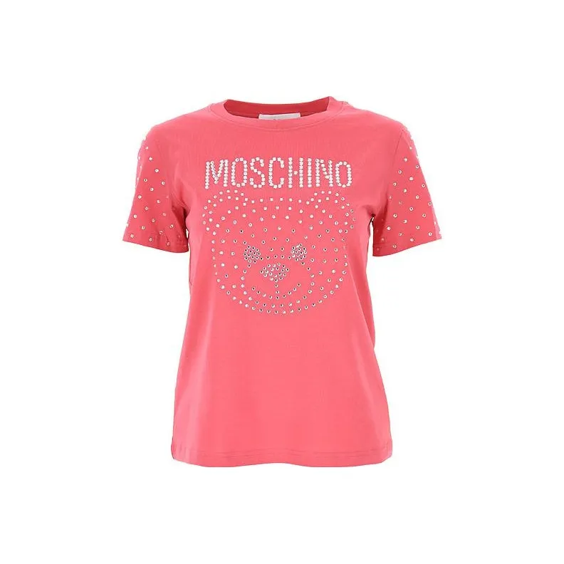 MOSCHINO T Shirts Women's Pink-0
