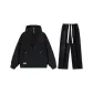 Set (Black Top+Black Jeans) Red