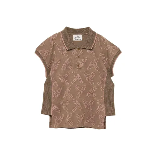 Vivienne Westwood Polo Shirt Women's Brown