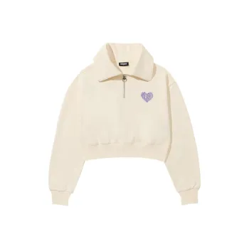 Nerdy Sweatshirts Women's Cream
