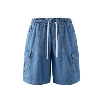 MXDT Denim Shorts Unisex Blue