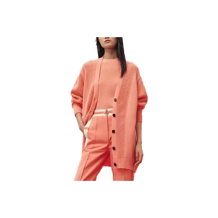 HERMES SS23 Cashmere Sweaters Women's Joy Orange-0