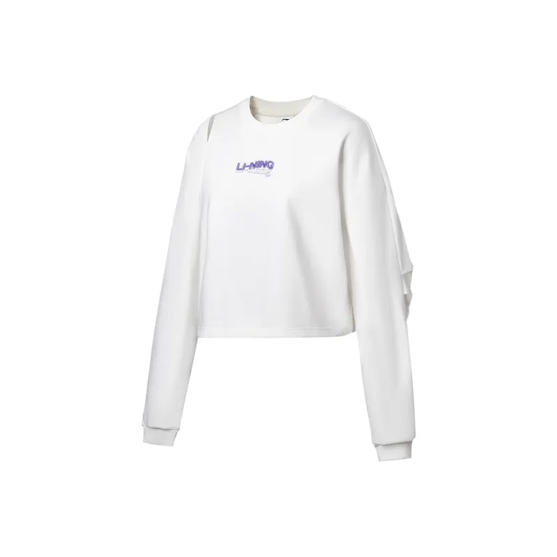 LINING Fitness Series Sweatshirts Women's Ivory-0