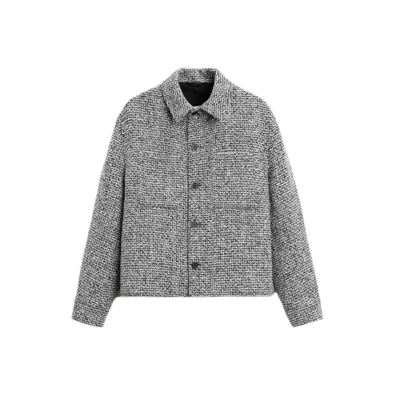 ZARA Jackets & Coats Men's White/Black-0