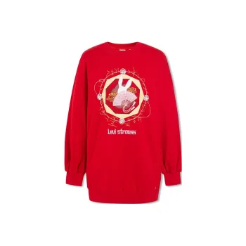 Levis Sweatshirts Women's Red