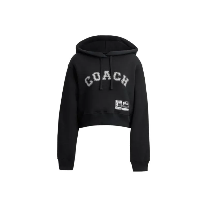 COACH Sweatshirts Women's Black-0