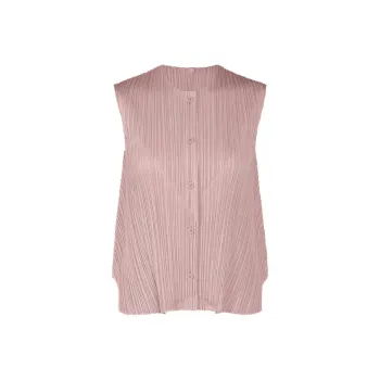 PLEATS PLEASE ISSEY MIYAKE SS24 Shirt Women's Gray Pink