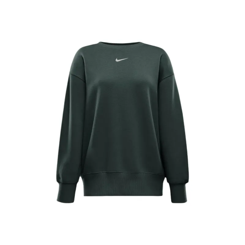 Nike Sportswear Phoenix FleeceSwoosh Sweatshirt Women's Vintage Green-0